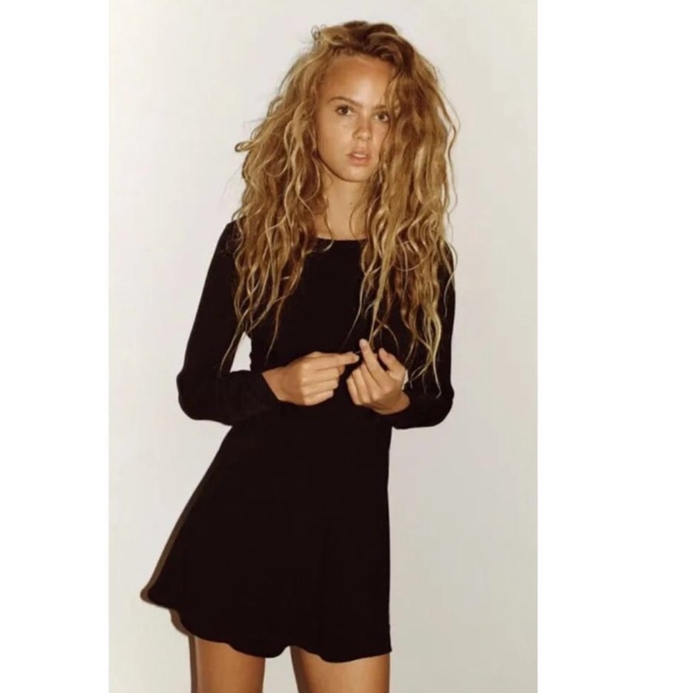 Sale🇺🇸 Zara Side Roughed Dress